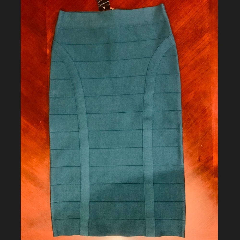 BEBE Midi Bandage Skirt